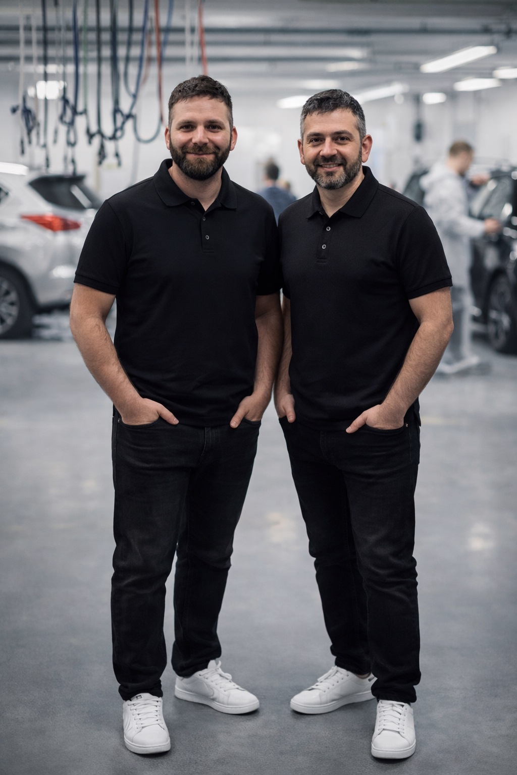 Burak und Mustafa Yilmaz — Inhaber Lackierzentrum B27 Ofterdingen